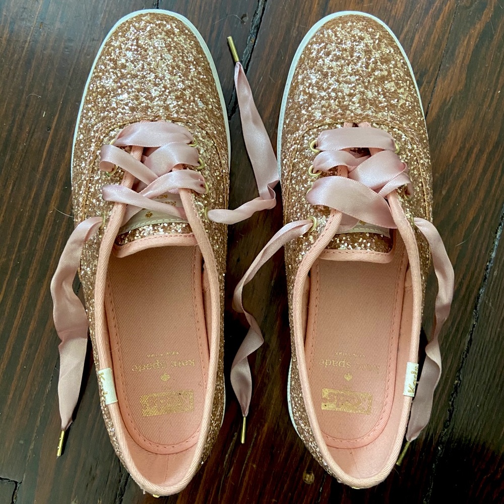 Kate Spade Rose Gold Keds